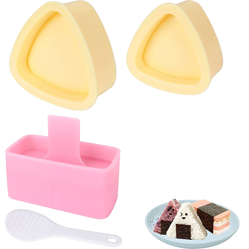 Rice Ball Mold - LMETJMA パックライスモールド ムスビメーカーキット ノンスティック ムスビメーカープレス ライスボールモールド