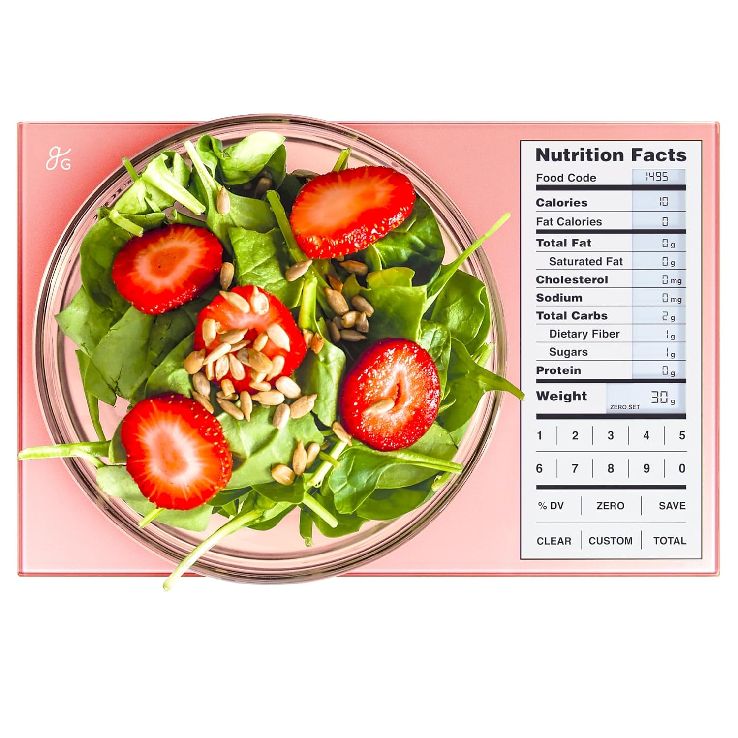 Meal Prep Weight Loss - キッチンスケール ステンレス製 正確なマクロカロリー追跡機能付き 栄養分析機能付き 食事準備や減量に最適