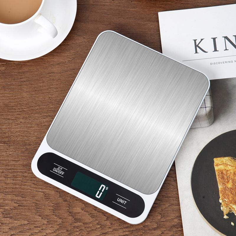 Meal Prep Weight Loss - 食品用キッチンスケール、デジタルグラムとオンス表示、減量、ベーキング、料理、食事の準備用、ステンレス製