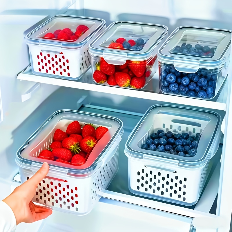 Meal Prep Recipes - 4個セット漏れ防止食品保存容器-気密性、積み重ね可能な食事準備ボックス-果物、野菜、肉、穀物に最適