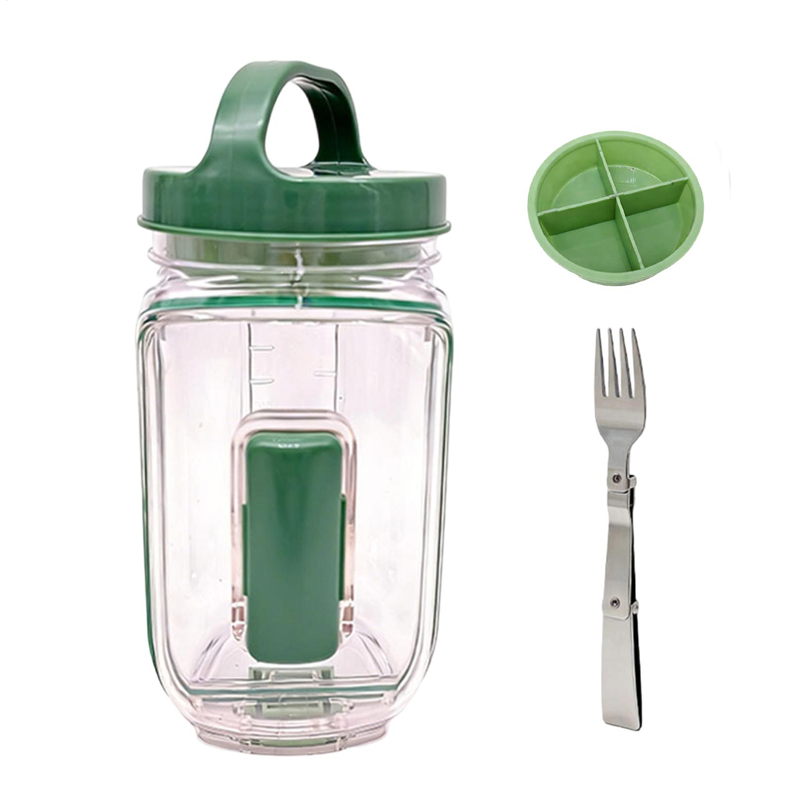 サイドオープン式サラダジャー 1000ml 漏れ防止ミールプ - Meal Prep Gym Food のレビューと価格
