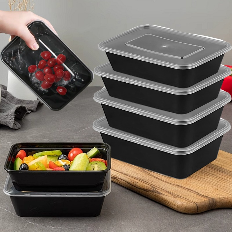 10/20x 食品保存容器 蓋付き 食事準備容器 使い捨て漏 - Meal Prep Recipes のレビューと価格