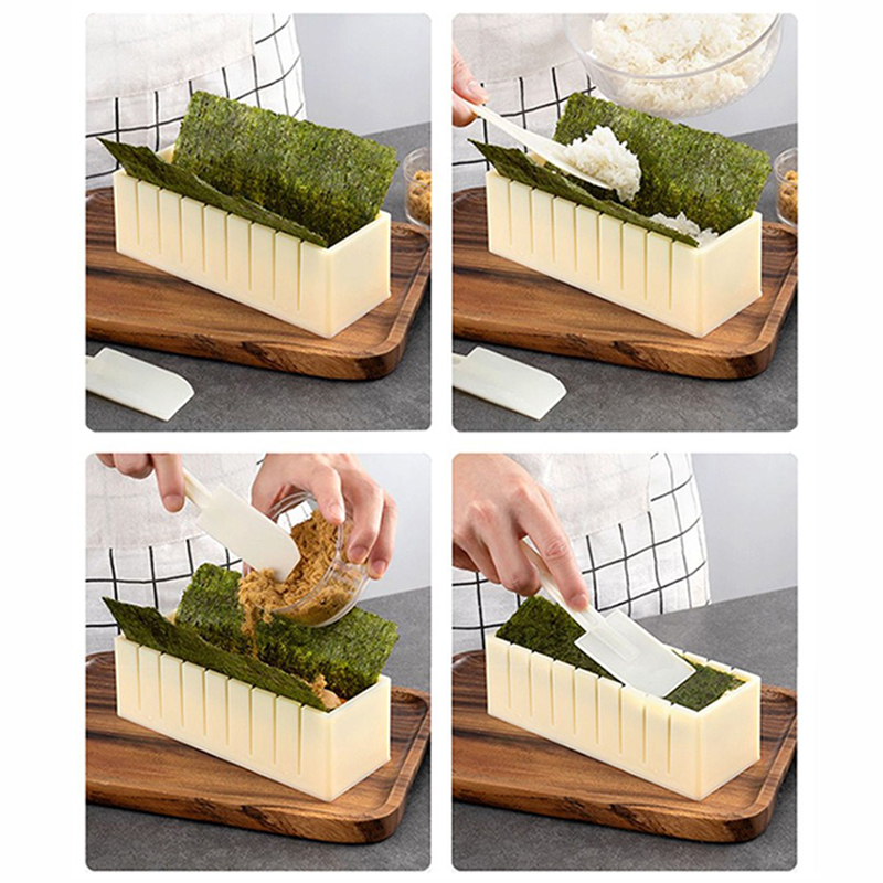寿司機カッター寿司メーカーキムバップ寿司ロール型ラウンドスク - Rice Ball Mold のレビューと価格