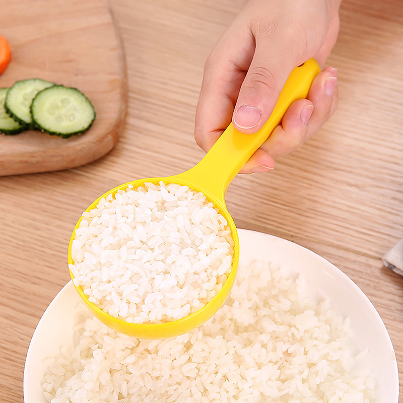 プラスチック製の形の良いスプーン、ライススプーン、ノンスティ - Rice Ball Mold のレビューと価格