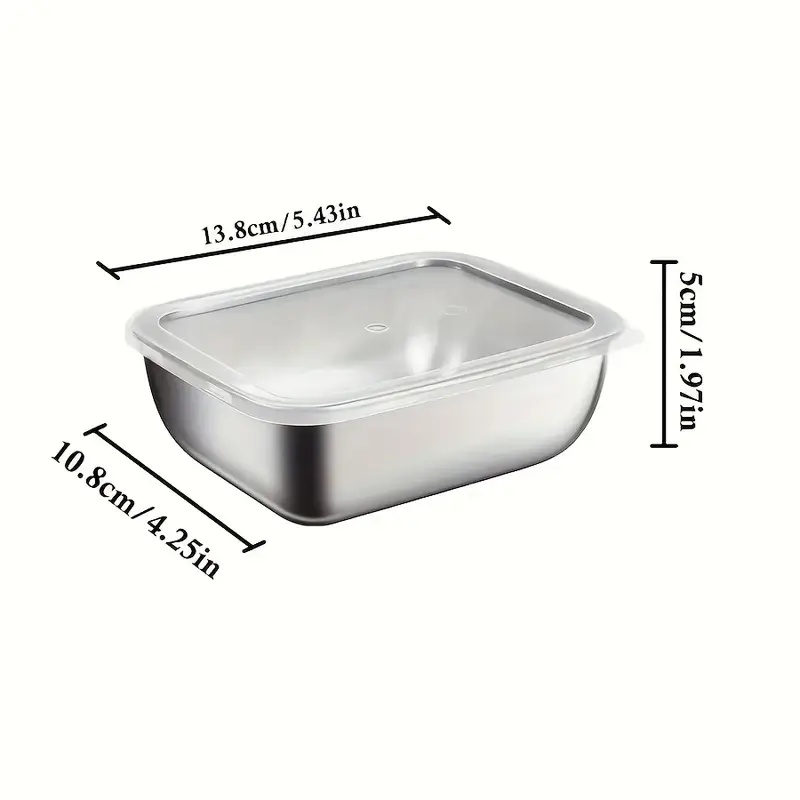 5個セット ステンレス製食品保存容器、積み重ね可能な食事準備 - Meal Prep Recipes のレビューと価格