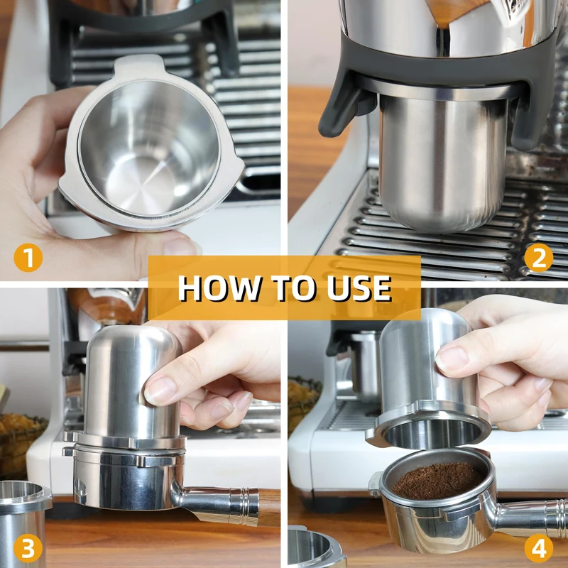 53.3mm コーヒーパウダーフィーダー コーヒー計量カップ - Breville Espresso Barista Express のレビューと価格