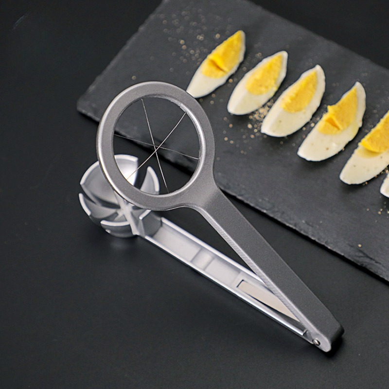 ステンレス製の卵スライサー、手動キッチンツール、固い卵用、サ - Meal Prep Eggs のレビューと価格