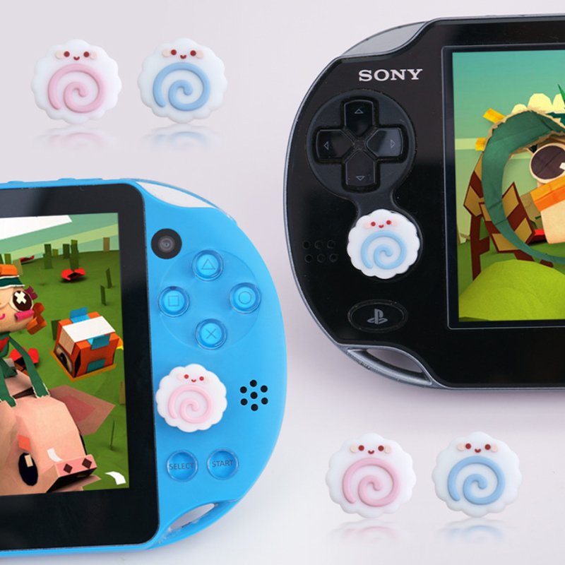 4 個イチゴソフト親指スティックグリップキャップジョイスティ - Strawberry Huller のレビューと価格