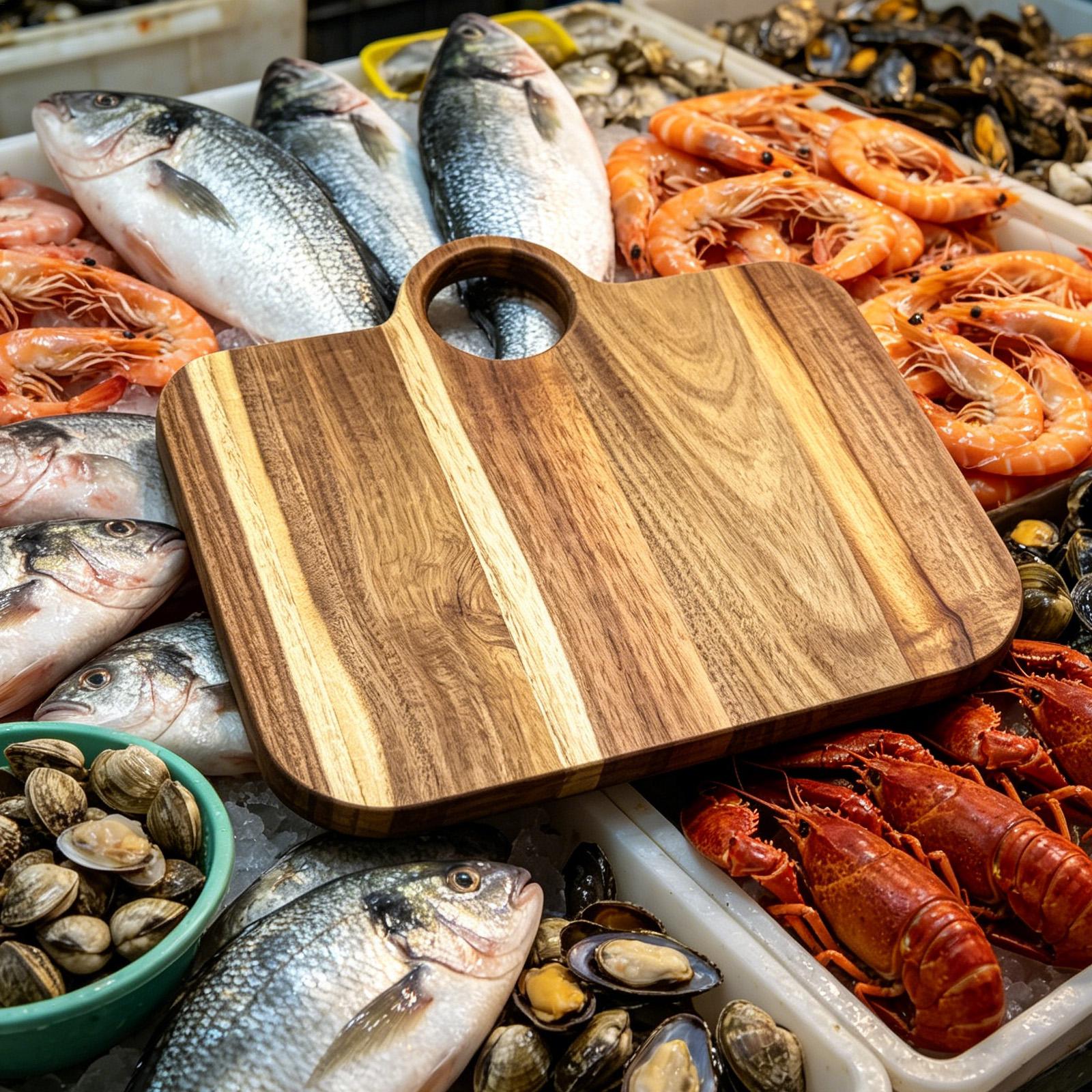 キッチンまな板 滑り止め装飾バッグ型バスケット型肉切り板 家 - Meal Prep Food のレビューと価格