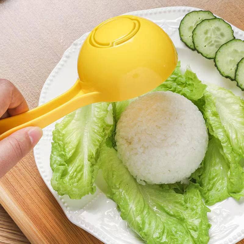 1個入りおにぎり型 子供DIYカレーライス弁当シェイパー型  - Rice Ball Mold のレビューと価格