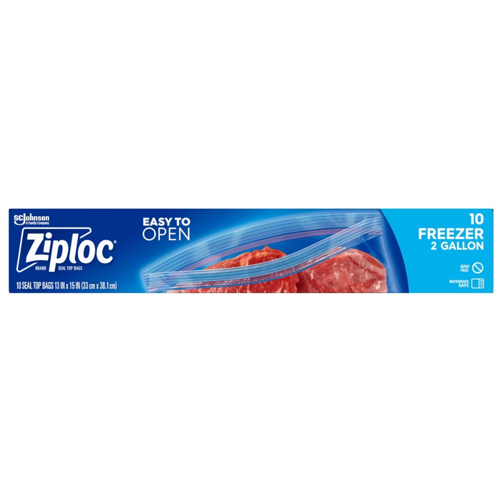 食品保存や食事の準備用の2ガロン冷凍バッグ - 10枚入り： - Meal Prep Recipes のレビューと価格