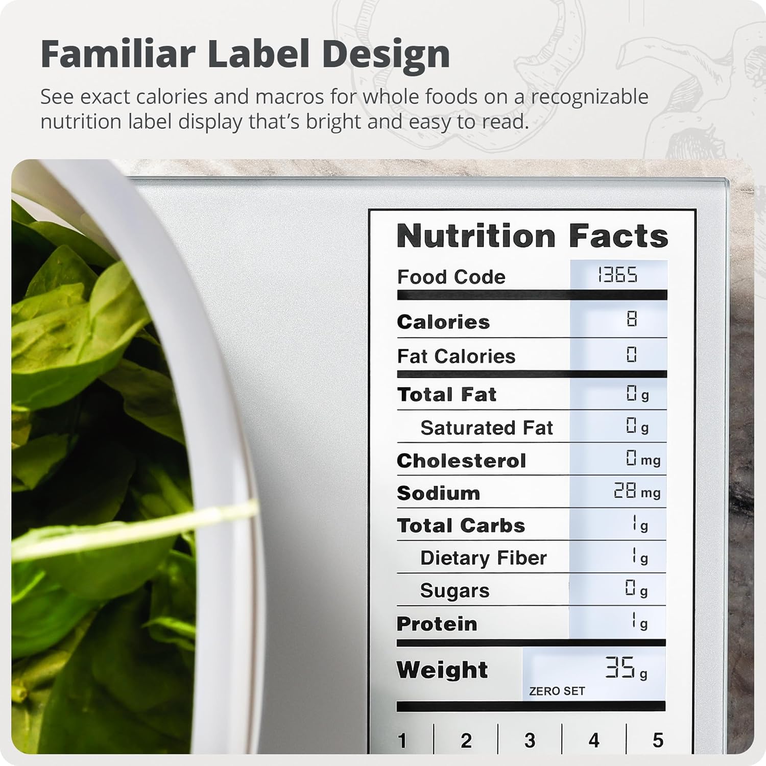 キッチンスケール ステンレス製 11ポンド 計量器 栄養計算 - Meal Prep Weight Loss のレビューと価格