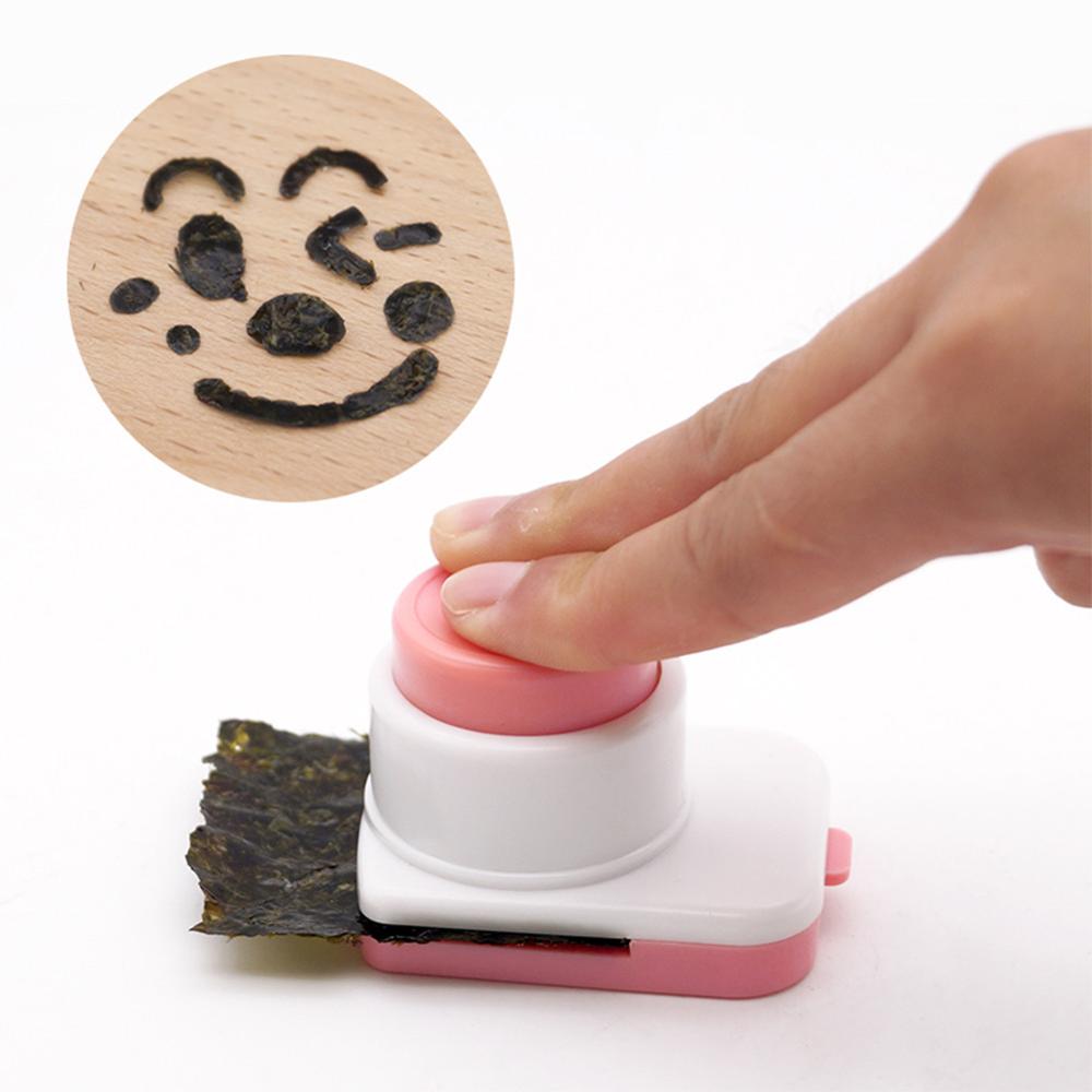 DIY海苔海苔パンチカッターおにぎり型スマイルフェイス漫画お - Rice Ball Mold のレビューと価格