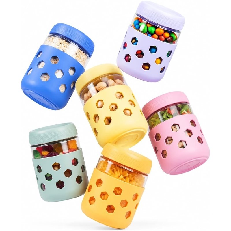 ABMR-1セット オーバーナイトオートミールジャー（蓋とシ - Meal Prep Oatmeal Jars のレビューと価格