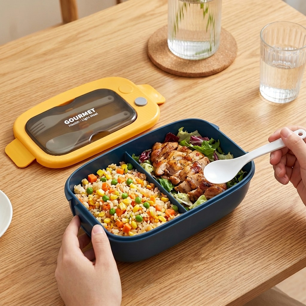 電子レンジ対応プラスチック製弁当箱 2コンパートメント漏れ防 - Meal Prep Recipes のレビューと価格