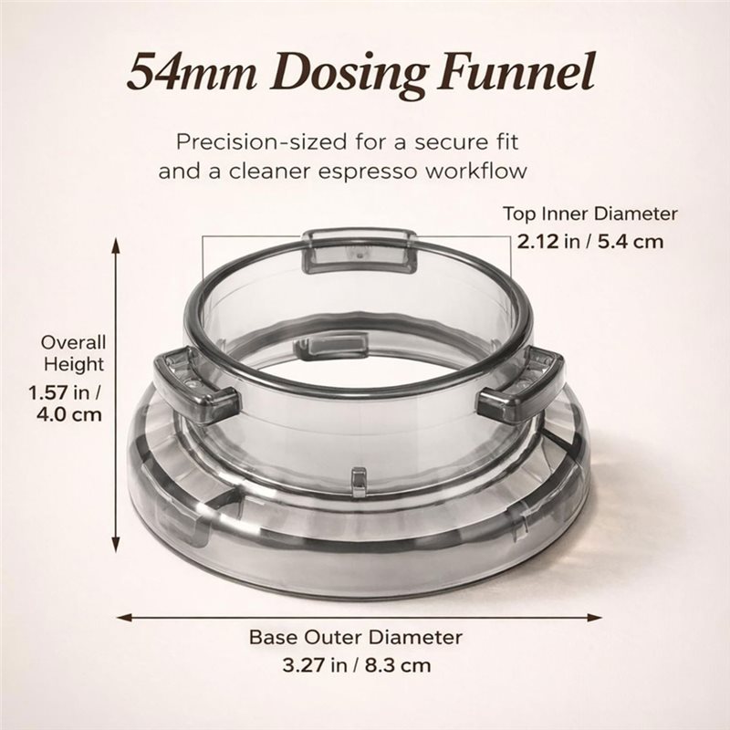 プロモーション！ツイストロック式ポルタフィルターファンネル  - Breville Espresso Barista Express のレビューと価格