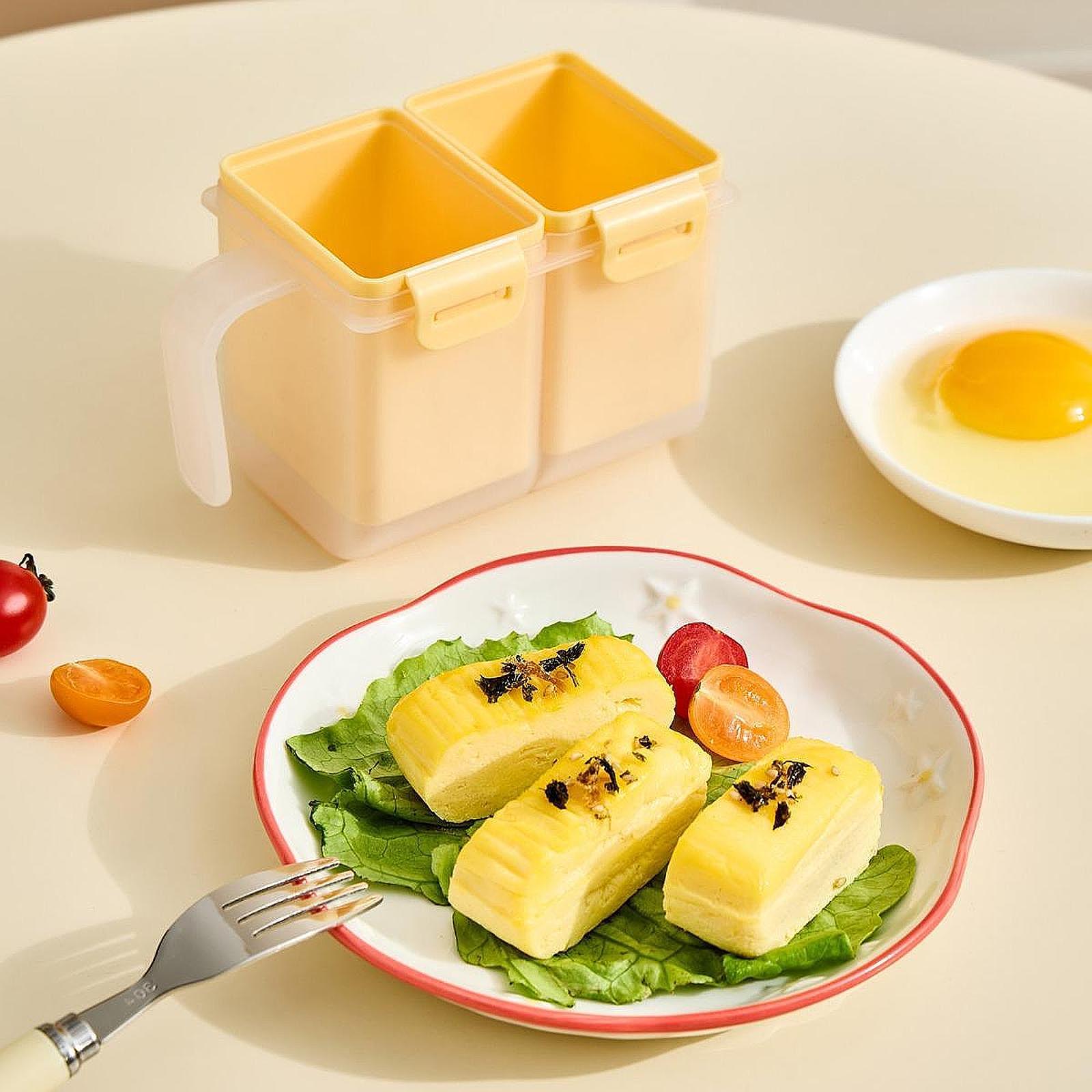 食品グレードの卵焼きメーカー、ノンスティック電子レンジ卵焼き - Meal Prep Eggs のレビューと価格