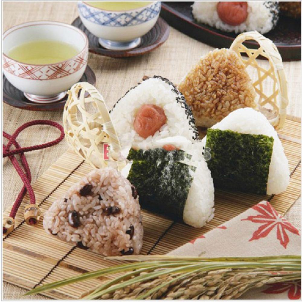 2ピース/セットdiy寿司金型おにぎりおにぎり食品プレスフォ - Rice Ball Mold のレビューと価格