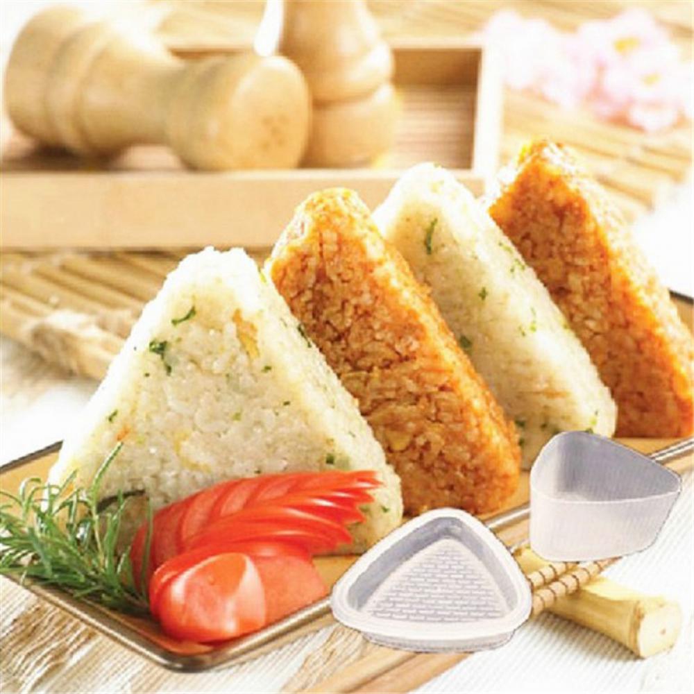 2ピース/セットdiy寿司金型おにぎりおにぎり食品プレスフォ - Rice Ball Mold のレビューと価格