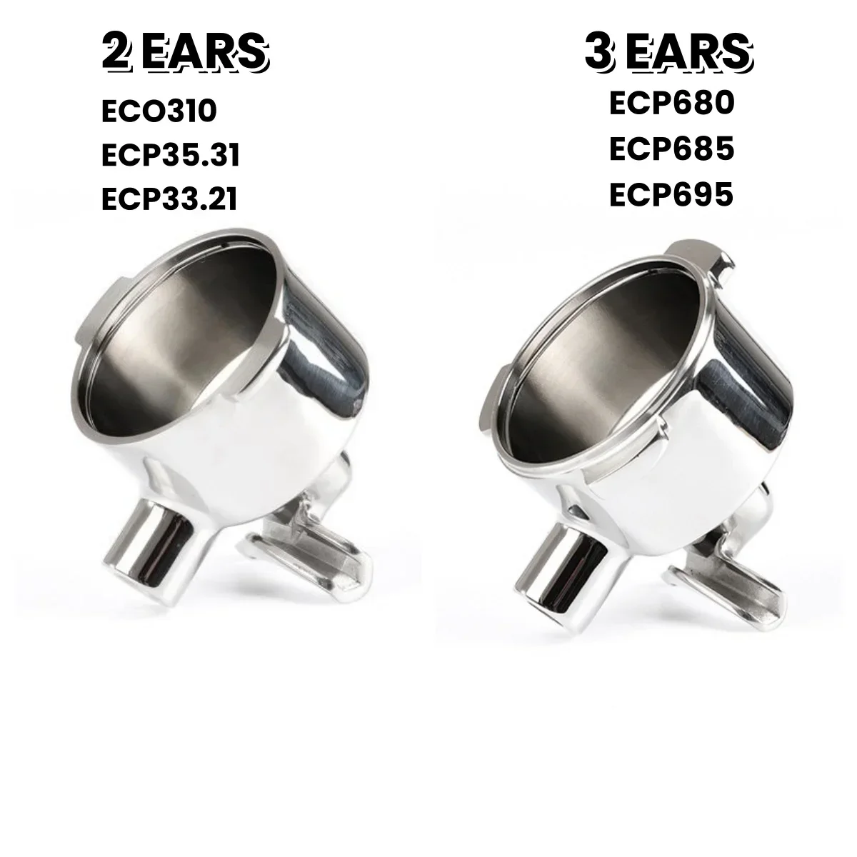 シングル/ダブルスパウトコーヒーポルタフィルター（ヘッドのみ - Delonghi Espresso Dedica 685 のレビューと価格