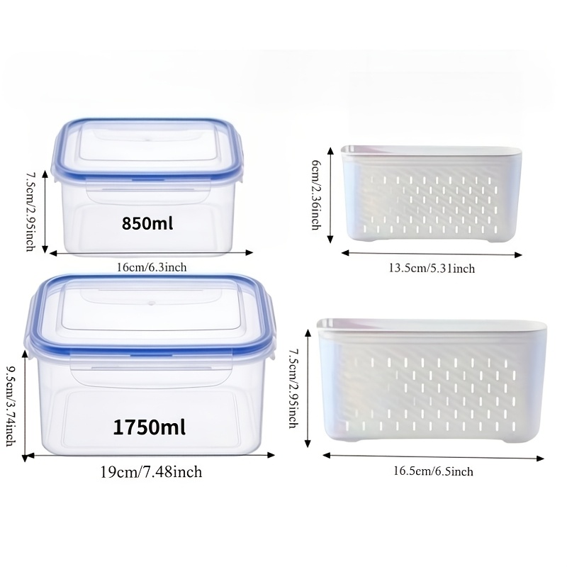 4個セット漏れ防止食品保存容器-気密性、積み重ね可能な食事準 - Meal Prep Recipes のレビューと価格