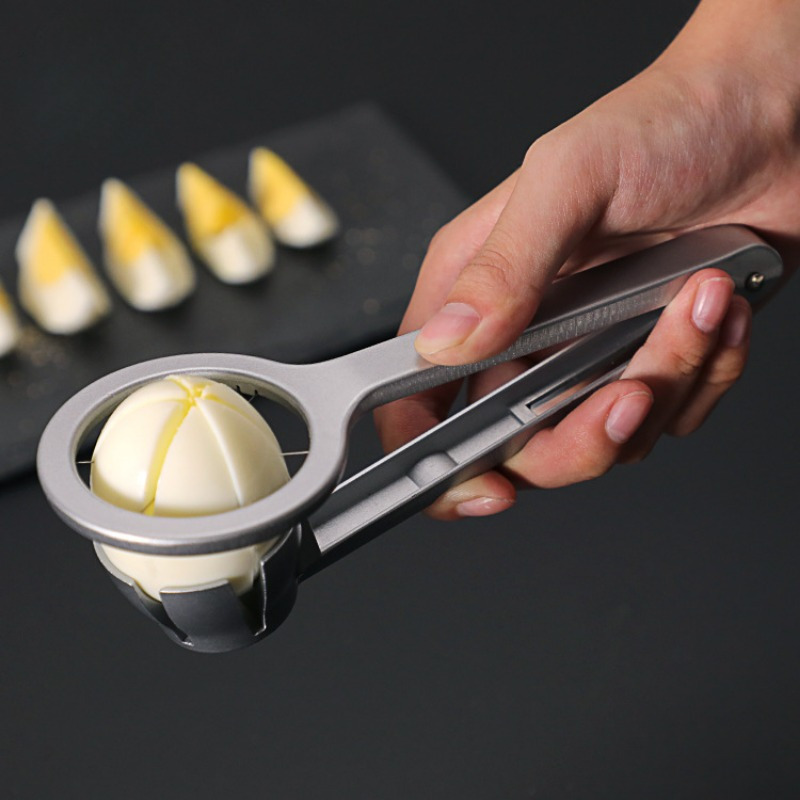 便利なステンレス製エッグスライサー手動キッチンツール固ゆで卵 - Meal Prep Eggs のレビューと価格