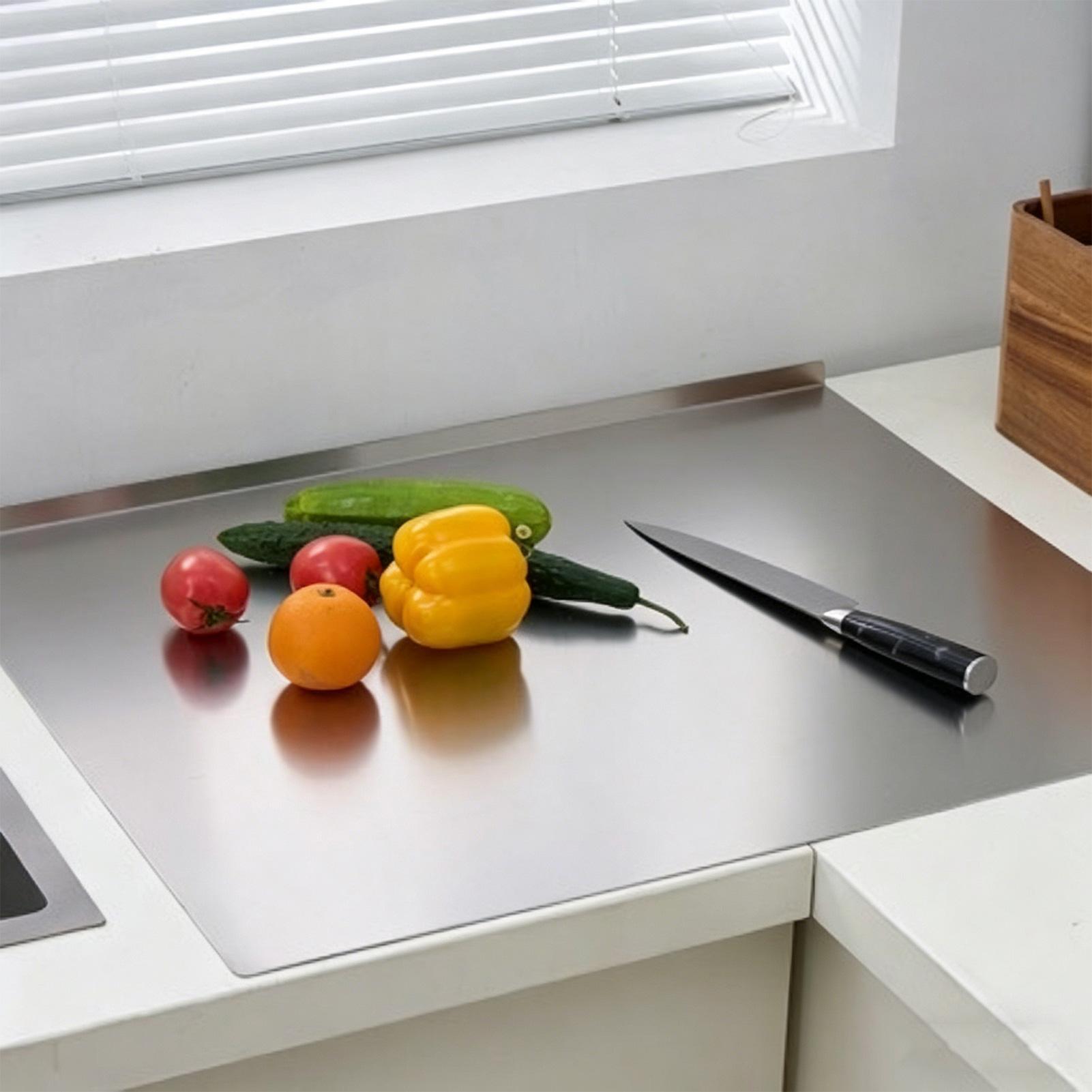 ステンレス製まな板 食洗機対応 金属製まな板 家庭用 レスト - Meal Prep Food のレビューと価格