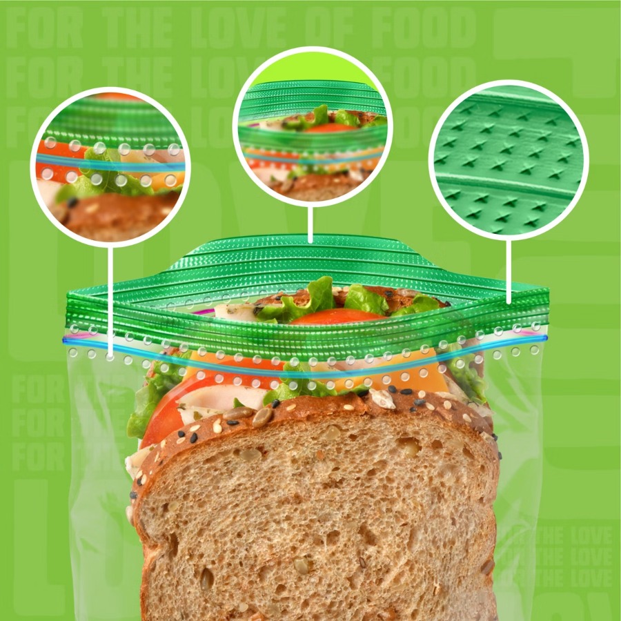 学校給食や食事の準備用サンドイッチバッグ - 105枚入り  - Meal Prep Recipes のレビューと価格