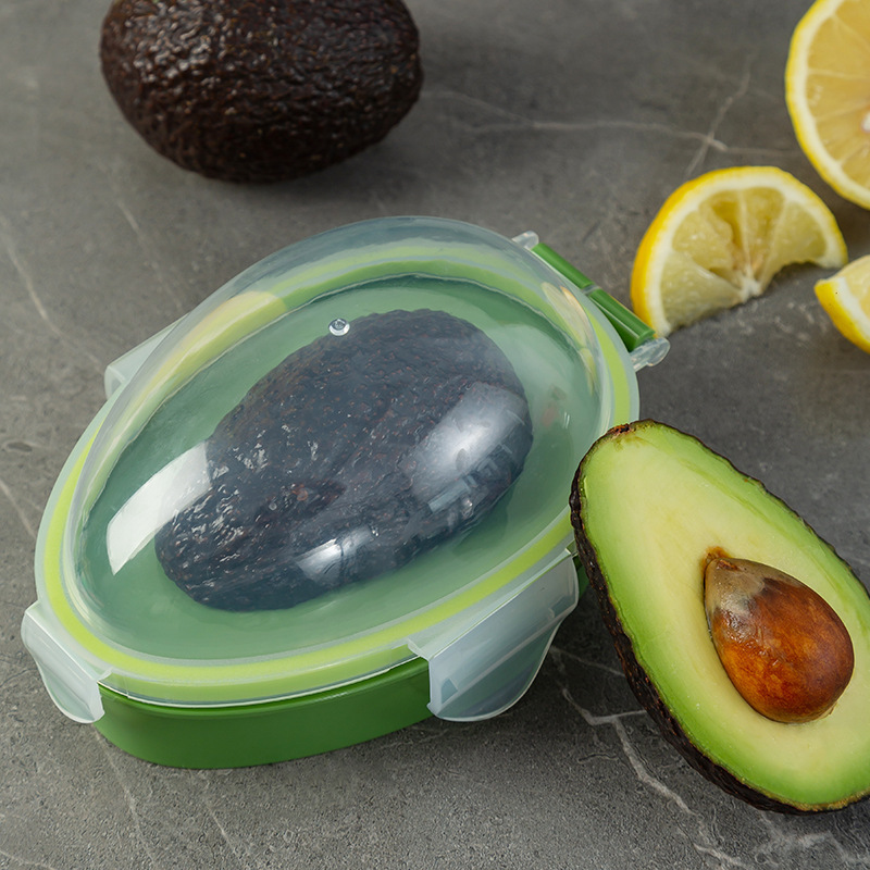 再利用可能なアボカド保存容器 - プラスチック製フリップトッ - Avocado Keeper Pod のレビューと価格