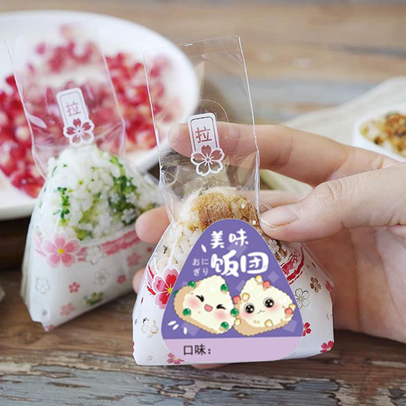 創作弁当アクセサリーキット 80個入り おにぎり包装ステッカ - Rice Ball Mold のレビューと価格