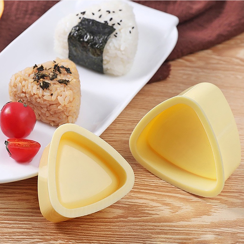 新しいDIY寿司型おにぎりライスボールフードプレス三角寿司メ - Rice Ball Mold のレビューと価格