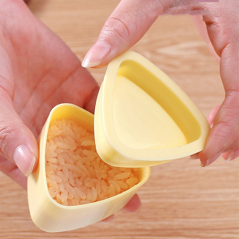 新しいDIY寿司型おにぎりライスボールフードプレス三角寿司メ - Rice Ball Mold のレビューと価格