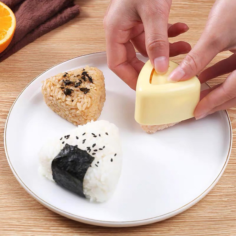 新しいDIY寿司型おにぎりライスボールフードプレス三角寿司メ - Rice Ball Mold のレビューと価格