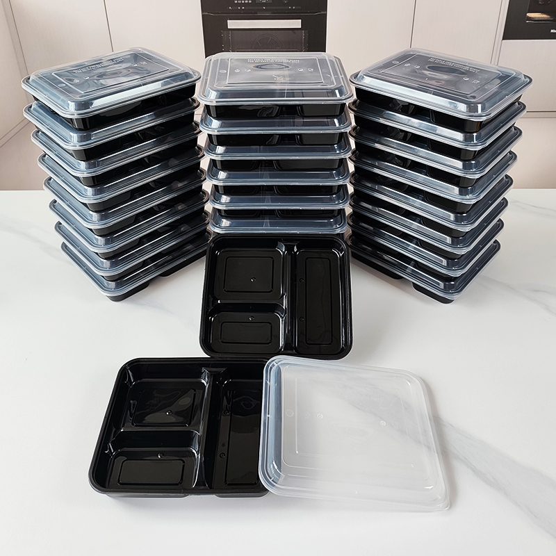 3コンパートメント 34オンス/1000ml、12/35個入 - Meal Prep Recipes のレビューと価格